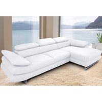 COTTA Ecksofa "Solution L-Form, B:286cm,modern mit Relaxarmlehne, Wellenunterfederung" mit Arm- & Kopfteilverstellung, wahlweise mit Schlaffunktion COTTA Ecksofa "Solution L-Form, B:286cm,modern mit Relaxarmlehne, Wellenunterfederung" mit Arm- & Kopfteilverstellung, wahlweise mit Schlaffunktion von Cotta