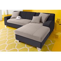 INOSIGN Ecksofa "Turah incl. Zierkissen, moderne Steppung, auch in Leder" von Inosign