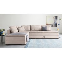INOSIGN Ecksofa, inklusive Bettfunktion und Bettkasten von Inosign