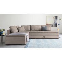 INOSIGN Ecksofa, inklusive Bettfunktion und Bettkasten von Inosign