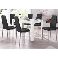 INOSIGN Essgruppe "TOPSELLER Tisch, Stuhl, OTTOs Choice" Set, 5tlg. Set. Tisch 120 cm plus 4 Stühle, 5 Stk. tlg. Tisch 120 cm, 4 Stühle in Lederoptik INOSIGN Essgruppe "TOPSELLER Tisch, Stuhl, OTTOs Choice" Set, 5tlg. Set. Tisch 120 cm plus 4 Stühle, 5 Stk. tlg. Tisch 120 cm, 4 Stühle in Lederoptik von Inosign