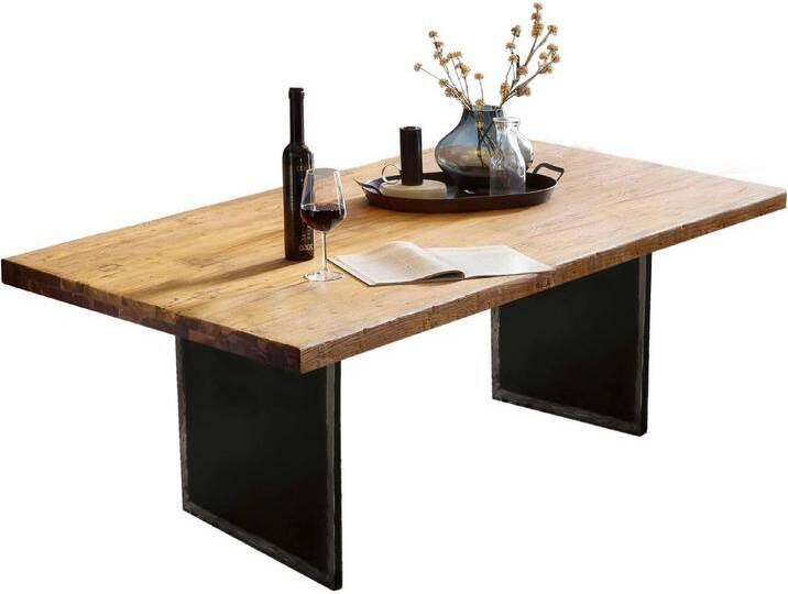 INOSIGN Esstisch (1-St), Gestell im Used Look, beige schwarz, 220x100 cm von Inosign