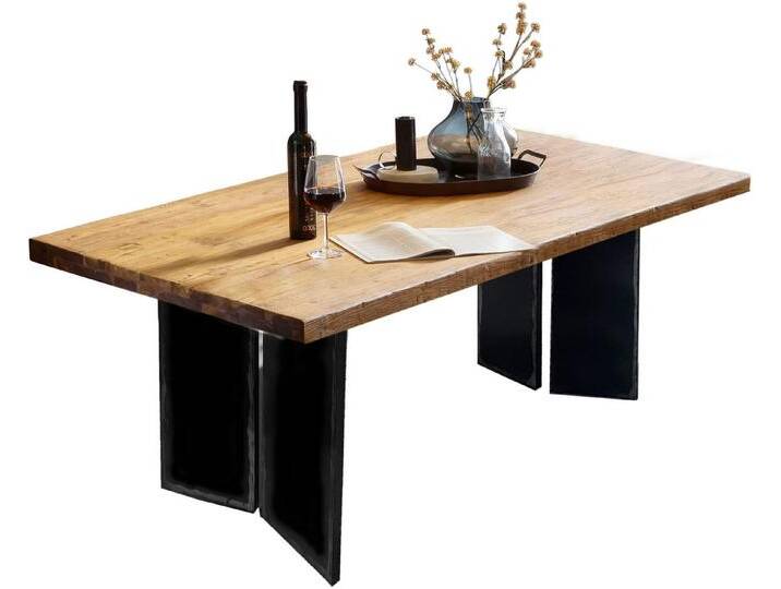 INOSIGN Esstisch (1-St), Gestell im Used Look, beige schwarz, 220x100 cm von Inosign