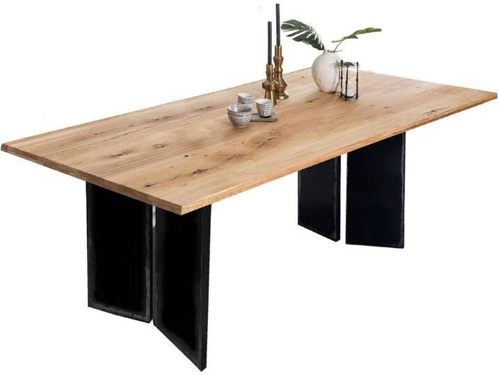 INOSIGN Esstisch (1-St), Gestell im Used Look, beige schwarz, 220x100 cm von Inosign