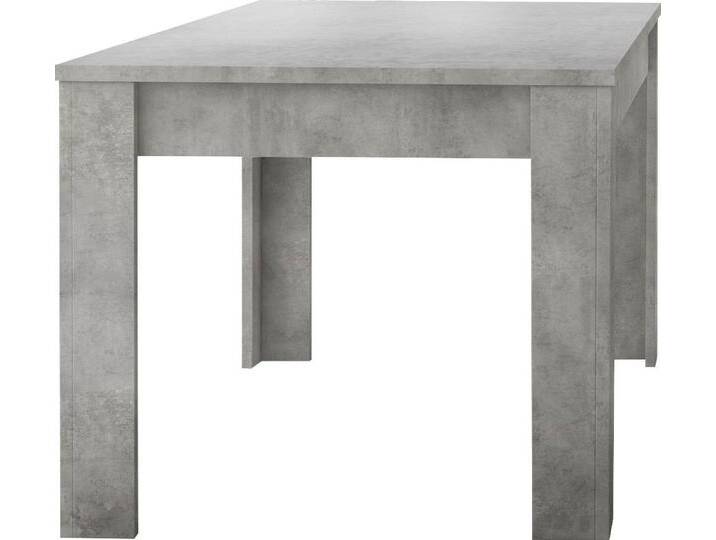 INOSIGN Esstisch Dama 180 x 90 cm, Küchentisch, Esszimmertisch, rechteckig, Tischplattenstärke 22 mm, verschiedene Farben, grau von Inosign