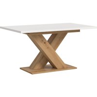 INOSIGN Esstisch "Motus, ausziehbar 150 -190 cm, inklusive 40 cm Einlegeplatte" Set, 1 Stk. tlg. X-Gestell mit Bodenplatte, Tisch, Küchentisch, Esszimmer, Küche von Inosign