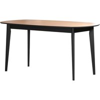 INOSIGN Esstisch "Ronda", (1 St.), Esszimmertisch oval auf Massivholzfüßen - (B/T/H) 160/90/77 cm von Inosign