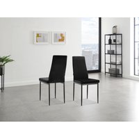 INOSIGN Esszimmerstuhl "Remus", (Set), 1 St., Samtvelours, im 1er,2er und 4er Set erhältlich, unterschiedliche Bezugsqualitäten von Inosign