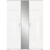 INOSIGN Garderoben-Set "Valge, Breite 140 cm, 3-teiliges Schrank Set, bestehend aus:", (3 St.), 2x Garderobenschrank und 1x Spiegelschrank von Inosign