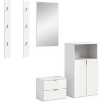 INOSIGN Garderoben-Set, (4 St.), Trondheim, Garderobenset 4-tlg.Breite 179 cm, Flur, Diele, Kombination von Inosign