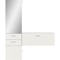 INOSIGN Garderoben-Set, (Set, 2 St.), Lumo, Garderobenset Breite: 156 cm, Spiegel, 2 Schubladen, Flur, Diele von Inosign