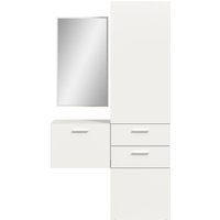INOSIGN Garderoben-Set, (Set, 3 St.), Lumo, Garderobenset Breite: 104 cm, Spiegel, 2 Schubladen, Flur, Diele von Inosign