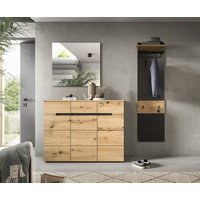 INOSIGN Garderoben-Set "REHAT, TOPSELLER, 3-teilig, Breite 180 cm, individuell erweiterbar" Set, bestehend aus: Kommode, Spiegel und Garderobenpaneel, 3 Stk. tlg. von Inosign