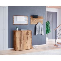 INOSIGN Garderoben-Set "PARIS/ TOKYO", (Komplett-Set, 3 St.), Kompaktgarderobe Breite 150cm mit Spiegel für Ihren Eingangsbereich von Inosign