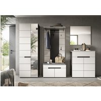 INOSIGN Garderoben-Set "REHAT, TOPSELLER, 5-teilig, Breite 255 cm, individuell erweiterbar" Set, bestehend aus: Schrank, Sitzbank, Sitzkissen, Paneel, Spiegel, Kommode, 6 Stk. tlg. von Inosign