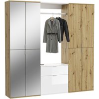 INOSIGN Garderoben-Set "Trondheim, Breite 183 cm, 5-teilig, bestehend aus:" Set, 4 Stk. tlg. von Inosign