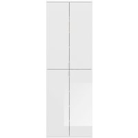 INOSIGN Garderoben-Set "Trondheim, Breite 122 cm, best. aus 2 Schränken, 8 Türen, 18 Fächer", (Set, 2 St.), inkl. ausziehbarer Kleiderstange, Garderobenschrank, Kleiderschrank von Inosign
