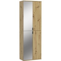 INOSIGN Garderoben-Set "Trondheim, Breite 60 cm, best. aus 2 Schränken, 4 Türen, 6 Fächer" Set, 2 Stk. tlg. Türanschlag wechselbar, Garderobenschrank, Kleiderschrank von Inosign