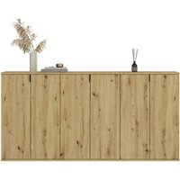 INOSIGN Garderoben-Set "Trondheim, Breite 183 cm, best. aus 3 Kommoden, 6 Türen, 18 Fächer", (Set, 3 St.), Kommode, Sideboard, Kommodenkombination, Kommoden Set von Inosign