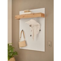 INOSIGN Garderobenpaneel "GiRON/CiTY, Wandregal in vier Farben, Flurgarderobe mit Hutablage", mit Kleiderstange und Haken, 100 cm breit von Inosign