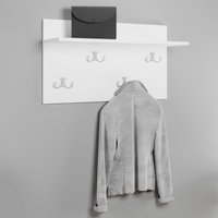 INOSIGN Garderobenpaneel "Paris" 1 Stk. tlg. Praktische Wandgarderobe mit Doppelhaken (B/T/H): 70/21,5/40 cm von Inosign