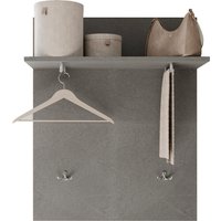 INOSIGN Garderobenpaneel "Pratiko, Breite 63 cm, Höhe 78 cm, Wandpaneel, Wandgarderobe," Flurgarderobe mit Ablage, 2 Kleiderstangen, 2 Kleiderhaken INOSIGN Garderobenpaneel "Pratiko, Breite 63 cm, Höhe 78 cm, Wandpaneel, Wandgarderobe," Flurgarderobe mit Ablage, 2 Kleiderstangen, 2 Kleiderhaken von Inosign