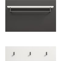 INOSIGN Garderobenpaneel "REHAT, TOPSELLER, 2-teilig, bestehend aus: Paneel & Hakenleiste" in verschiedenen Farben erhältlich, 1 Stk. tlg. Paneel, Hakenleiste, Wandboard, Garderobe, Garderobenleiste von Inosign