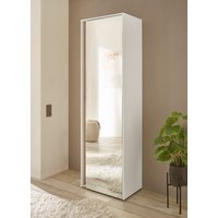 INOSIGN Spiegelschrank "GiRON/CiTY, moderner Garderobenschrank, Kleiderschrank mit Stauraum", Spiegeltür, Teleskopauszug, Tür beidseitig montierbar, 60 cm breit von Inosign