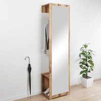 INOSIGN Garderobenschrank "Paris", mit 1 Kleiderstange und 1 Frontspiegel (Höhe 190 cm) von Inosign