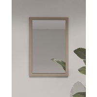 INOSIGN Garderobenspiegel "Cross,Breite 40-60 cm moderner Flurspiegel hochkant oder quer hängend", Wandspiegel mit Rahmenoptik von Inosign