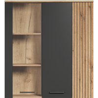 INOSIGN Hängevitrine "Estepona", (1 St.), Tür mit Akustikpaneel-Look von Inosign