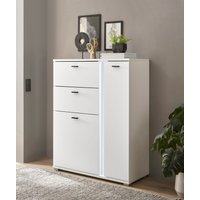 INOSIGN Highboard "LONG ISLAND", (1 St.), in moderner Trendfarbe,inklusive senkrechter Beleuchtung,Breite 100 cm von Inosign