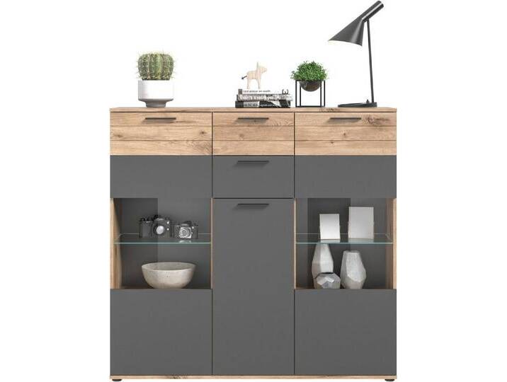 INOSIGN Highboard Riga, Breite 40 cm, braun grau INOSIGN Highboard Riga, Breite 40 cm, braun grau von Inosign