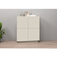 INOSIGN Highboard "VELA, Highboard, Höhe 120 cm,Design mit schrägen Türen" 1 Stk. tlg. Made in Italy, Maße-B/T/H: 100x35x120,hohes Sideboard,Anrichte,Kommode INOSIGN Highboard "VELA, Highboard, Höhe 120 cm,Design mit schrägen Türen" 1 Stk. tlg. Made in Italy, Maße-B/T/H: 100x35x120,hohes Sideboard,Anrichte,Kommode von Inosign