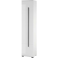 INOSIGN Hochschrank "Cantara, Badschrank in Hochglanz Weiß, Hochschrank im modernen Design", mit schwarzen Griffen, ausreichend Stauraum von Inosign