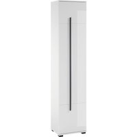 INOSIGN Hochschrank "Cantara, Badschrank in Hochglanz Weiß, Hochschrank im modernen Design", mit schwarzen Griffen, ausreichend Stauraum von Inosign