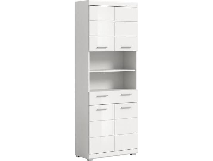 INOSIGN Hochschrank Siena, Breite 74cm, 4 Türen, 1 Schubkasten, 2 offene Fächer, MDF-Front in verschiedenen Farben erhältlich, Badmöbel, Badschrank, Schrank INOSIGN Hochschrank Siena, Breite 74cm, 4 Türen, 1 Schubkasten, 2 offene Fächer, MDF-Front in verschiedenen Farben erhältlich, Badmöbel, Badschrank, Schrank von Inosign
