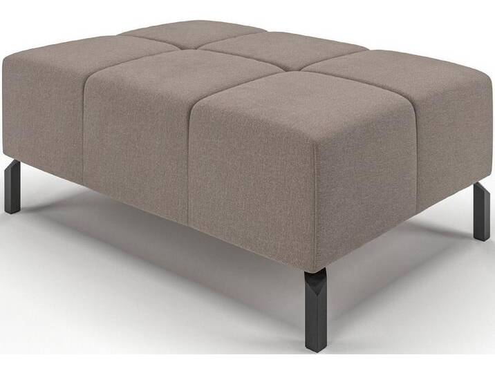 INOSIGN Hockerbank Ancona New, passend zum Ecksofa Ancona New , auch in Easy care-Bezug, braun, taupe von Inosign