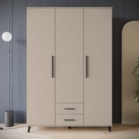 INOSIGN Kleiderschrank "Lagos, Garderobe Schlafzimmerschrank Wäscheschrank Bestseller" in 2 Farben und 2 Breiten erhältlich, 1 Stk. tlg. Moderner Drehtürenschrank, Breite 134 cm, 3 Türen, 2 Schubladen INOSIGN Kleiderschrank "Lagos, Garderobe Schlafzimmerschrank Wäscheschrank Bestseller" in 2 Farben und 2 Breiten erhältlich, 1 Stk. tlg. Moderner Drehtürenschrank, Breite 134 cm, 3 Türen, 2 Schubladen von Inosign