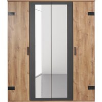 Wimex Drehtürenschrank "Malmö, Kleiderschrank mit Spiegel, Made in Germany" im Industrial Look, 180 oder 225cm breit Wimex Drehtürenschrank "Malmö, Kleiderschrank mit Spiegel, Made in Germany" im Industrial Look, 180 oder 225cm breit von Wimex