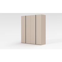 INOSIGN Kleiderschrank "RUBINO, Drehtürenschrank,Schlafzimmerschrank mit hochwertigem Alugriff" 1 Stk. tlg. Made in Italy, in Breite wählbar, Basisausführung, Zubehör extra von Inosign
