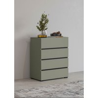 INOSIGN Kommode "Cross,Breite 60 cm, moderne grifflose Sideboard,4 Schubkästen", Schubladenschrank mit viel Stauraum, Flur Highboard von Inosign