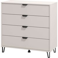 INOSIGN Schubkastenkommode "Lucca Anrichte, Trendfarbe cashmere, 93x40x90,5cm", 4 Schubladen mit Glasfront, FSC-zertifizierter Holzwerkstoff INOSIGN Schubkastenkommode "Lucca Anrichte, Trendfarbe cashmere, 93x40x90,5cm", 4 Schubladen mit Glasfront, FSC-zertifizierter Holzwerkstoff von Inosign