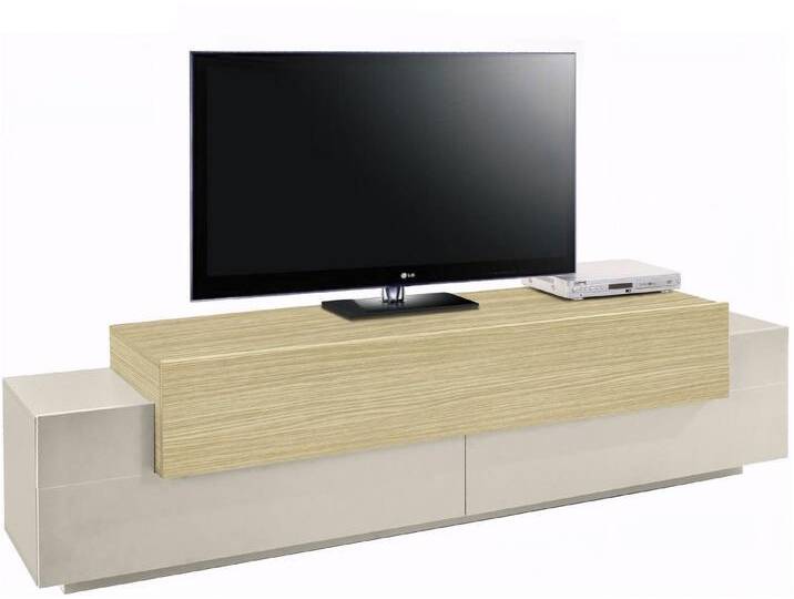 INOSIGN Lowboard Coro,Lowboard,TV-Kommode,TV-Möbel,TV-Bank, mit 3 Klappen davon 2 mit Push-to-Open Funktion Breite 200 cm, braun von Inosign