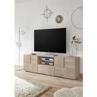 INOSIGN Lowboard "Dama Breite 181 cm, TV-Board 2 Türen, 1 Schubkasten, TV-Schrank" Front in 3D-Optik, viel Stauraum, verschiedene Farben INOSIGN Lowboard "Dama Breite 181 cm, TV-Board 2 Türen, 1 Schubkasten, TV-Schrank" Front in 3D-Optik, viel Stauraum, verschiedene Farben von Inosign