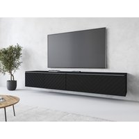 INOSIGN Lowboard "Vera, wahlweise mit oder ohne Beleuchtung", gefräste MDF Front mit 3D Effekt, stehend und hängend montierbar von Inosign