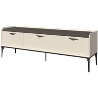 INOSIGN Lowboard "Sofy TV-Lowboard, TV-Kommode, TV-Schrank, TV-Unterschrank, TV-Möbel" UV lackiert, Soft Close Funktion, Metallgestell in Anthrazit Dekor von Inosign