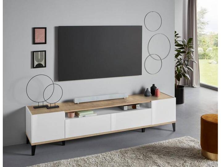 INOSIGN Lowboard SunriseTV-Board, TV-Schrank, Breite 200 cm, weiß, hochglänzend INOSIGN Lowboard SunriseTV-Board, TV-Schrank, Breite 200 cm, weiß, hochglänzend von Inosign