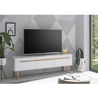 INOSIGN Lowboard "Torge, TV-Unterschrank, TV-Kommode, Fernsehschrank, TV-Board" 1 Stk. tlg. abgeschrägte Füße, drei Farben, Scandi Design, 160 cm breit INOSIGN Lowboard "Torge, TV-Unterschrank, TV-Kommode, Fernsehschrank, TV-Board" 1 Stk. tlg. abgeschrägte Füße, drei Farben, Scandi Design, 160 cm breit von Inosign