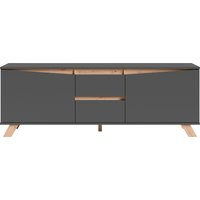 INOSIGN Lowboard "Valentin" 160cm TV Board mit 2 Türen und 2 Schubkästen in modernem Skandi Design von Inosign